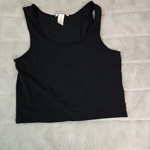 H&M Black Crop Top